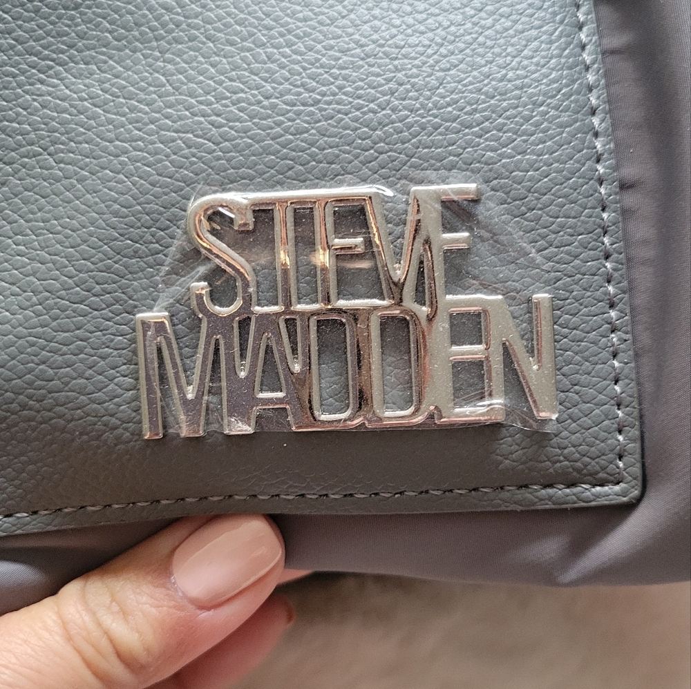 Steve Madden Gray Casual Backpack with Durable Design - Picture 7 of 8